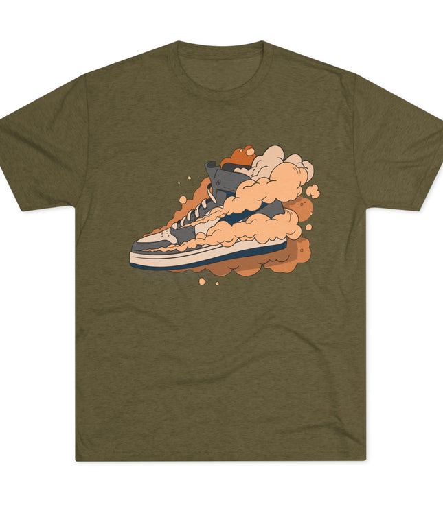 Smoky Sneaker Tri-Blend T-Shirt