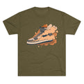 Tri-Blend Military Green / S