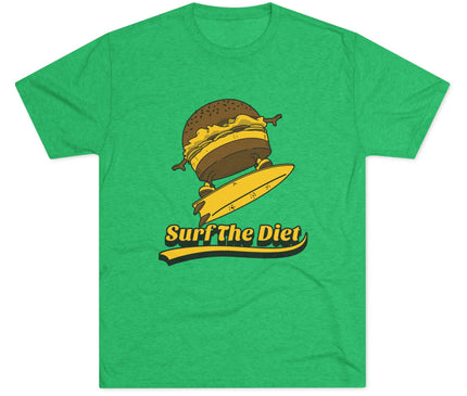 Surf The Diet Tri-Blend T-Shirt