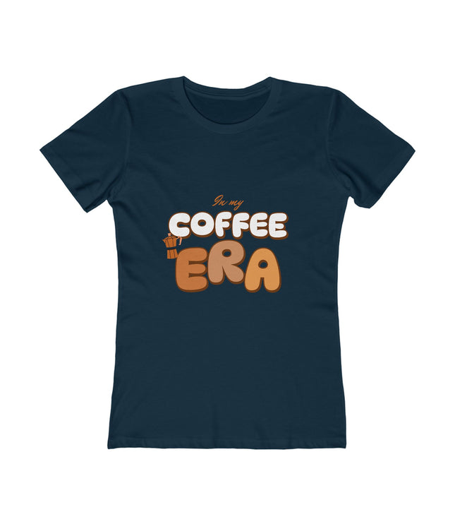 In My Coffee Era Women's Boyfriend Tee