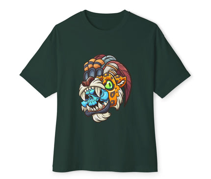 Tribal Jaguar Skull  Oversized T-Shirt