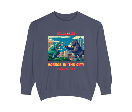 Reptile Vs Ape Premium Sweatshirt