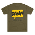 Tri-Blend Military Green / S