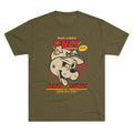 Tri-Blend Military Green / S