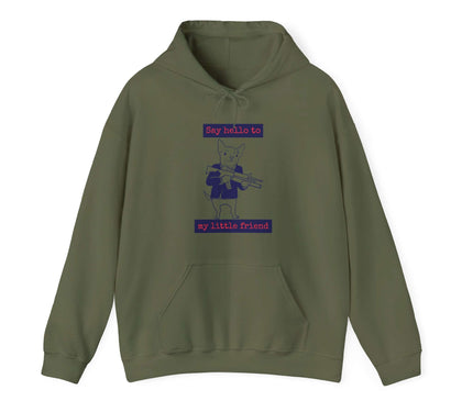 Say Hello To My Little Friend Classic Hoodie
