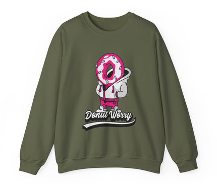 Donut Worry Classic Crewneck Sweatshirt