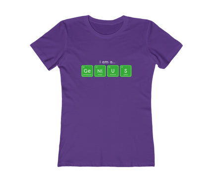 I Am Genius Women's Boyfriend Tee