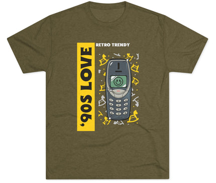 Retro Trendy Tri-Blend T-Shirt
