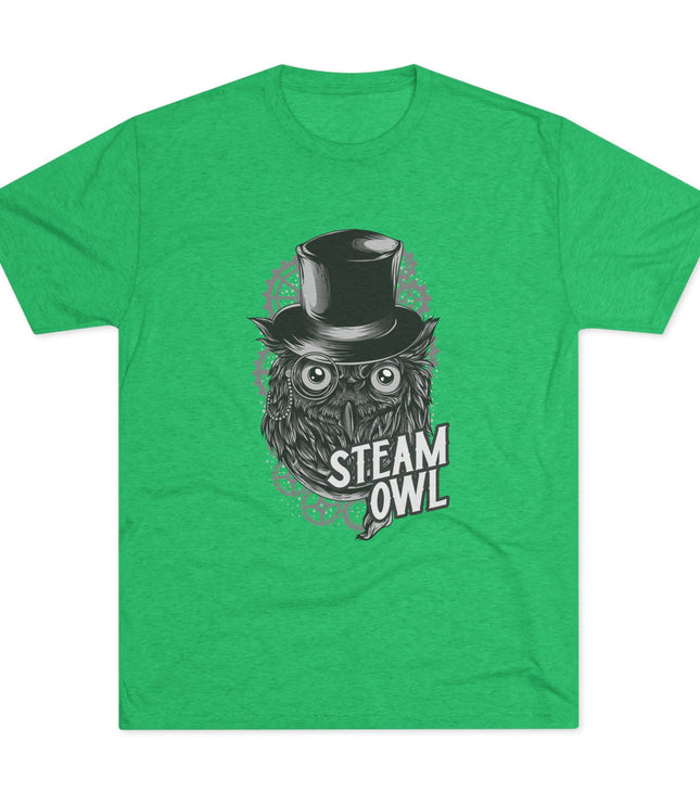 Steam Owl Tri-Blend T-Shirt