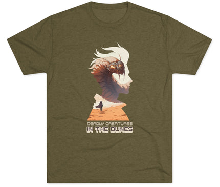 Deadly Creatures In The Dunes Tri-Blend T-Shirt