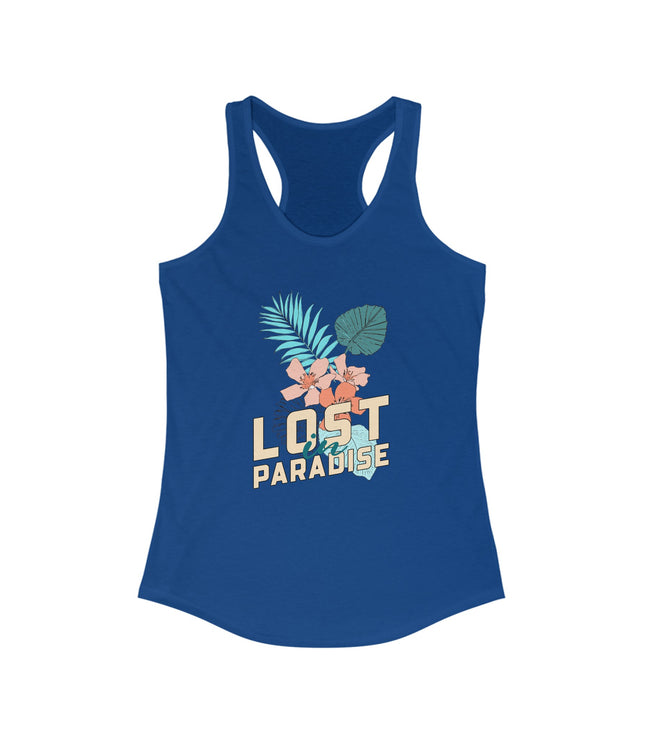 Lost In Paradise Women's Racerback Tank