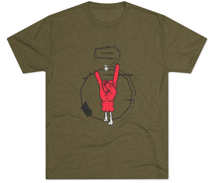 Let's Rock Tri-Blend T-Shirt