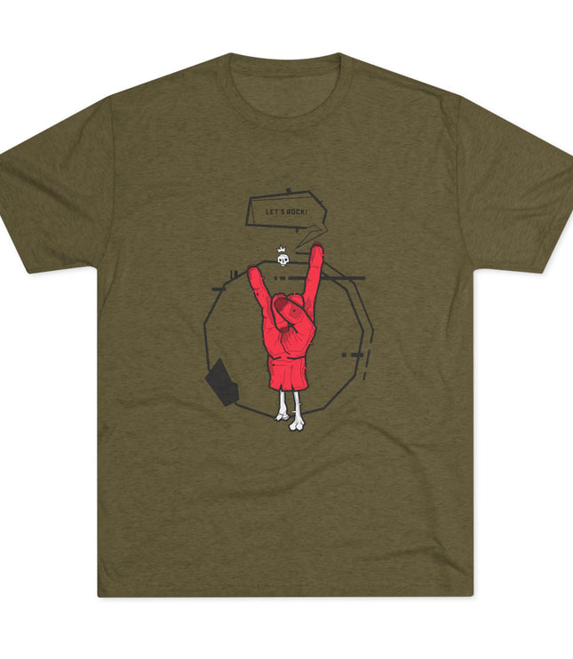 Let's Rock Tri-Blend T-Shirt