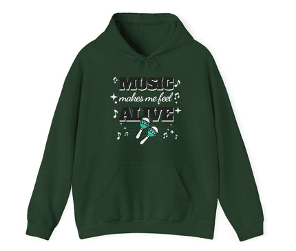 Music Makes Me Feel Alive Classic Hoodie