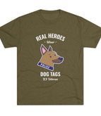 Tri-Blend Military Green