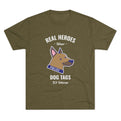Tri-Blend Military Green / S