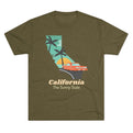 Tri-Blend Military Green / S