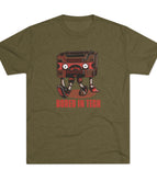 Tri-Blend Military Green