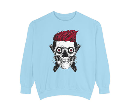 Skull With Guns Premium Sweatshirt