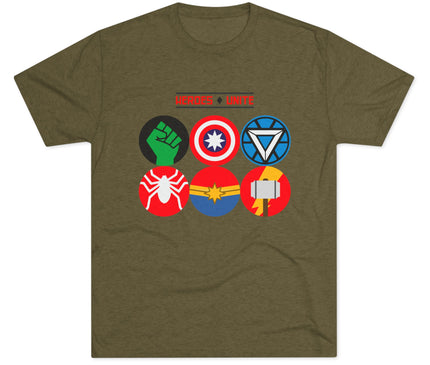 Heroes Unite Tri-Blend T-Shirt