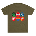 Tri-Blend Military Green / S