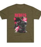 Tri-Blend Military Green