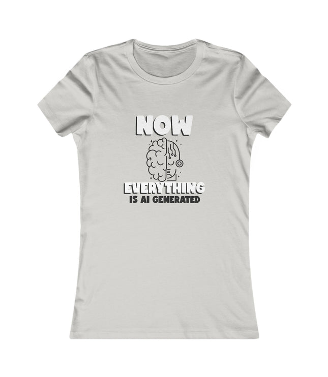 AI Generated Women's Favorite Tee