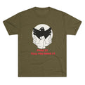 Tri-Blend Military Green / S