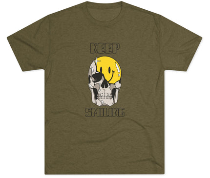 Keep Smiling Tri-Blend T-Shirt