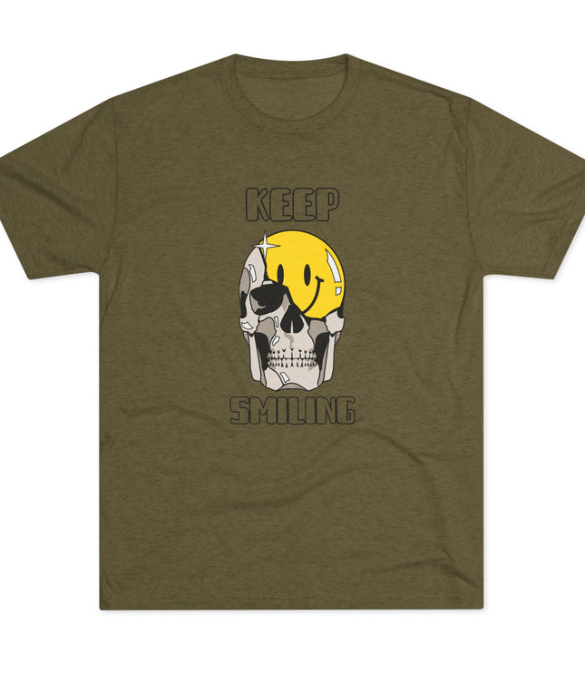 Keep Smiling Tri-Blend T-Shirt