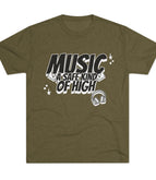 Tri-Blend Military Green