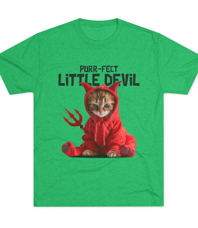 Purr-fect Little Devil Tri-Blend T-Shirt