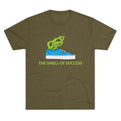 Tri-Blend Military Green / S