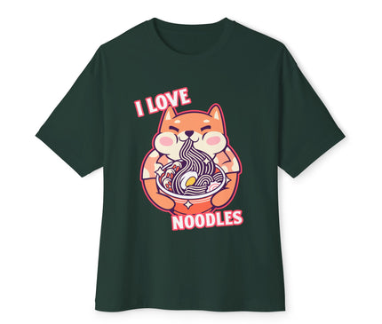 I Love Noodles Oversized T-Shirt