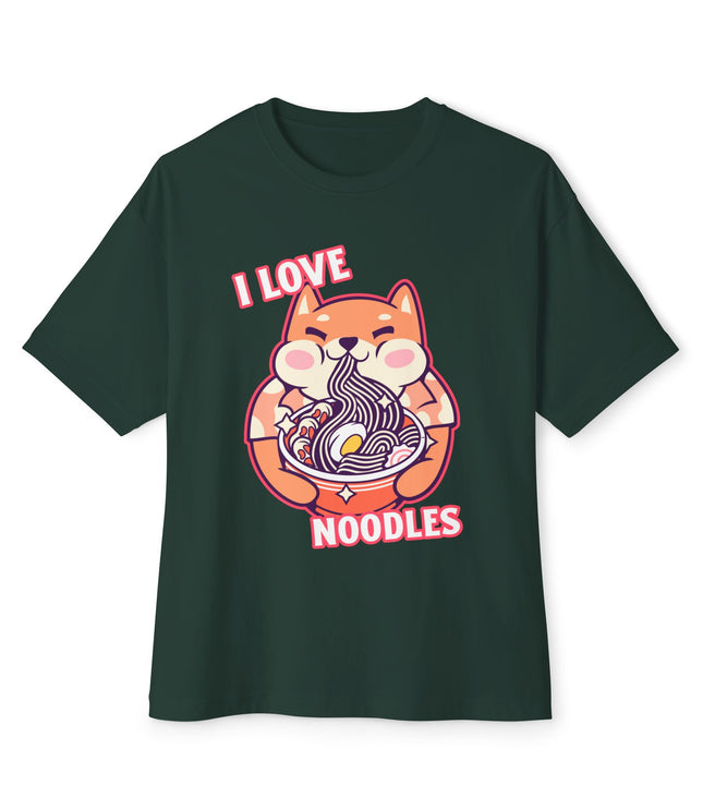 I Love Noodles Oversized T-Shirt