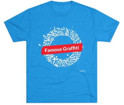 Famous Graffiti Tri-Blend T-Shirt