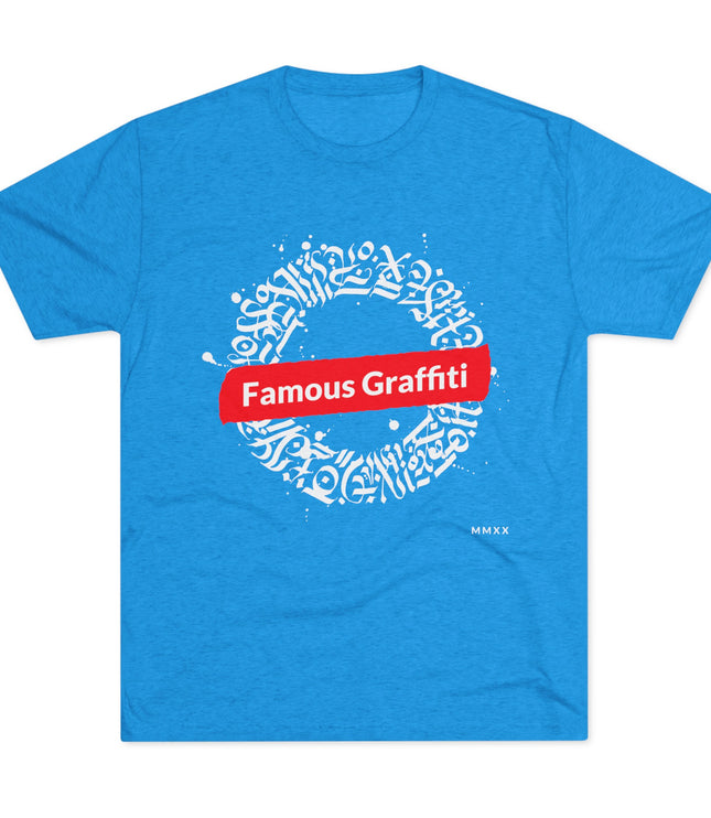 Famous Graffiti Tri-Blend T-Shirt