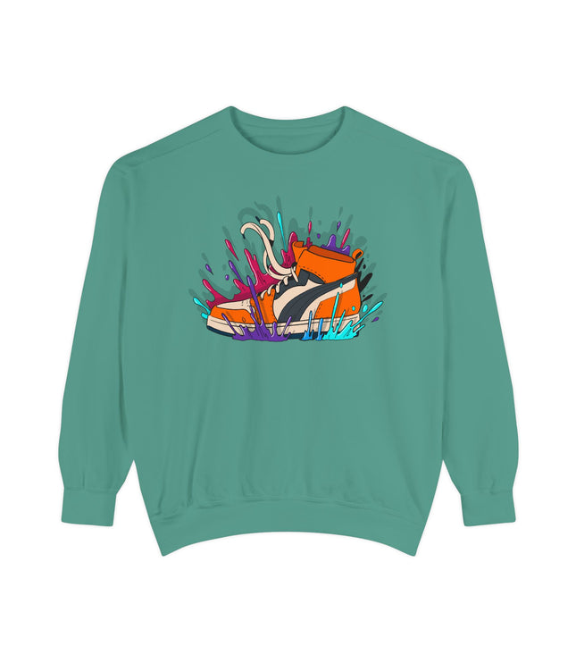 Sneaker Splash Premium Sweatshirt