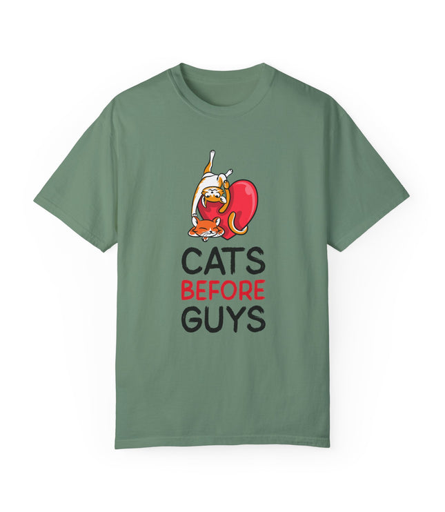 Cats Before Guys Premium T-Shirt