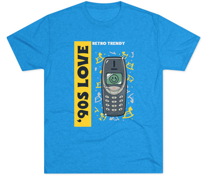 Retro Trendy Tri-Blend T-Shirt
