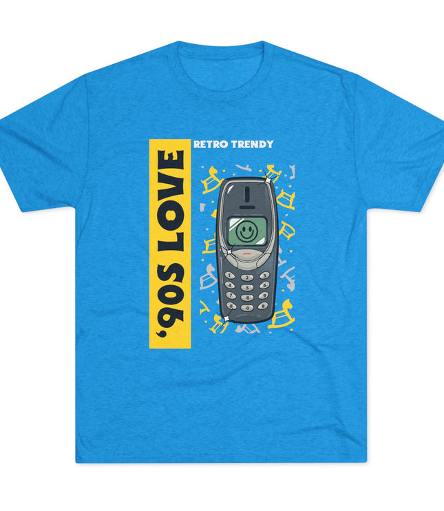 Retro Trendy Tri-Blend T-Shirt