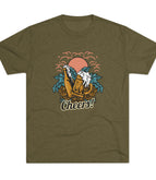 Tri-Blend Military Green
