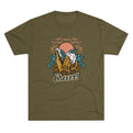 Tri-Blend Military Green / S
