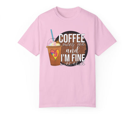 Coffee Owns Me Premium T-Shirt