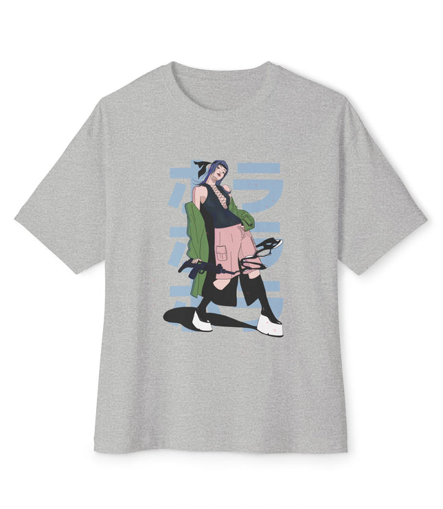 Anime Girl Oversized T-Shirt
