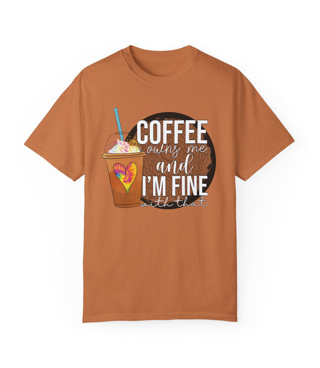 Coffee Owns Me Premium T-Shirt
