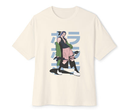 Anime Girl Oversized T-Shirt