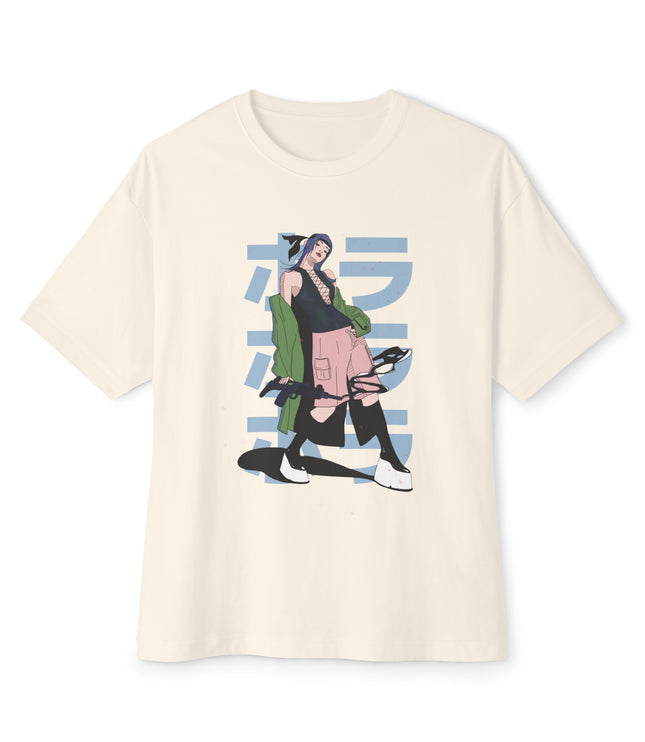 Anime Girl Oversized T-Shirt