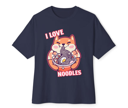 I Love Noodles Oversized T-Shirt
