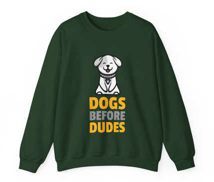 Dogs Before Dudes Classic Crewneck Sweatshirt